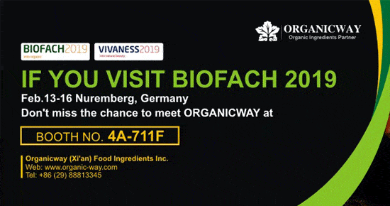 Ich freue mich darauf, Sie auf der Biofach2019 begrüßen zu dürfen