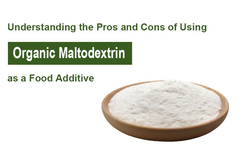 Die Vor- und Nachteile der Verwendung von Bio-Maltodextrin als Lebensmittelzusatzstoff verstehen Understanding the Pros and Cons of Using Organic Maltodextrin as a Food Additive