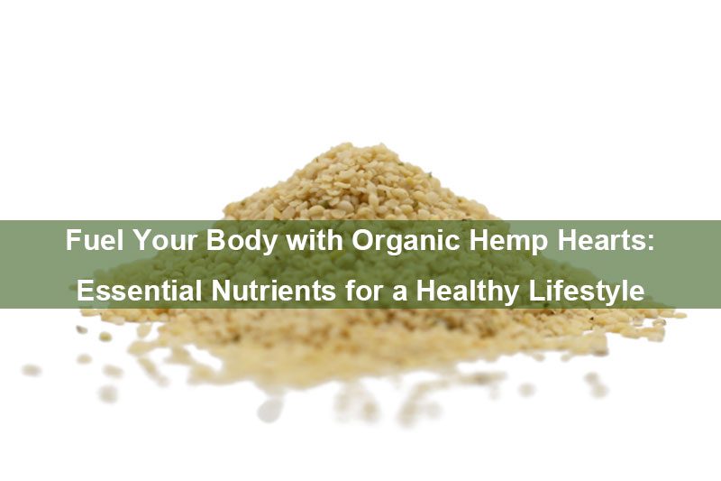 Tanken Sie Ihren Körper mit Bio-Hanfherzen: Essentielle Nährstoffe für einen gesunden Lebensstil Fuel Your Body with Organic Hemp Hearts: Essential Nutrients for a Healthy Lifestyle