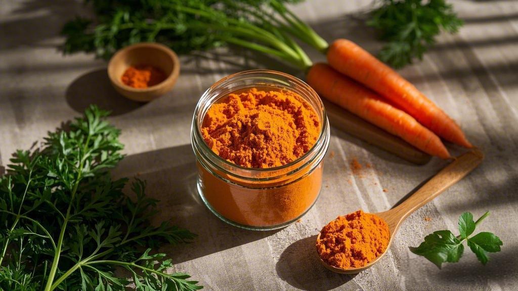 Organic Carrot Powder: Ein Lebendiger Impuls Für Ihre Gesundheit Und Ihr Wohlbefinden Organic Carrot Powder: Ein Lebendiger Impuls Für Ihre Gesundheit Und Ihr Wohlbefinden