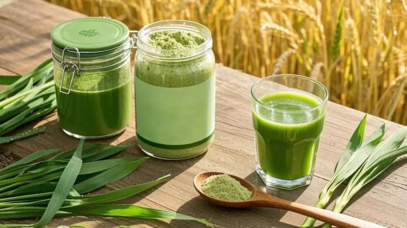 Bio-Gerstengras-Pulver &Amp; Saftpulver: Das Grüne Elixier Der Natur Für Entgiftung, Energie &Amp; Strahlende Gesundheit Organic Barley Grass Powder