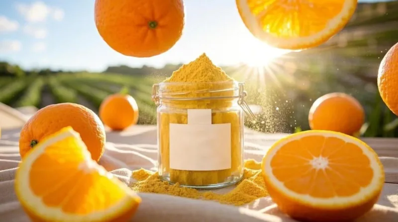 Die Würze Des Lebens: Das Sonnenlicht Der Natur Mit Bio-Orangenpulver Entfesseln Organic Orange Powder