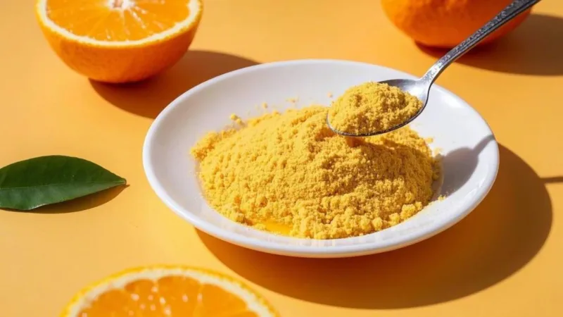 Bio-Orangenpulver &Amp; Saft: Erleben Sie Den Natürlichen Vitamin-C-Kraftprotz Für Energie, Immunität Und Strahlende Haut Organic Orange Powder