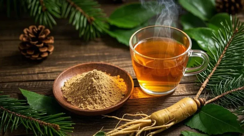 Bio-Sibirischer-Ginseng-Extraktpulver: Entfesseln Sie Uralte Energie &Amp; Widerstandskraft In Einer Modernen Welt Organic Siberian Ginseng Extract