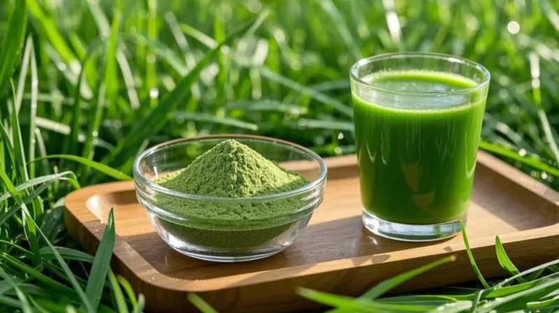 Bio-Weizengraspulver &Amp; Saftpulver: Der Ultimative Grüne Boost Für Entgiftung, Energie Und Strahlende Gesundheit Organic Wheatgrass Juice Powder