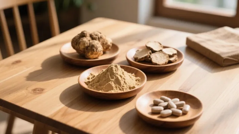 Die Gesundheitlichen Vorteile Und Nebenwirkungen Von Bio-Maca-Pulver, Tabletten Und Extrakt Organic Maca Series