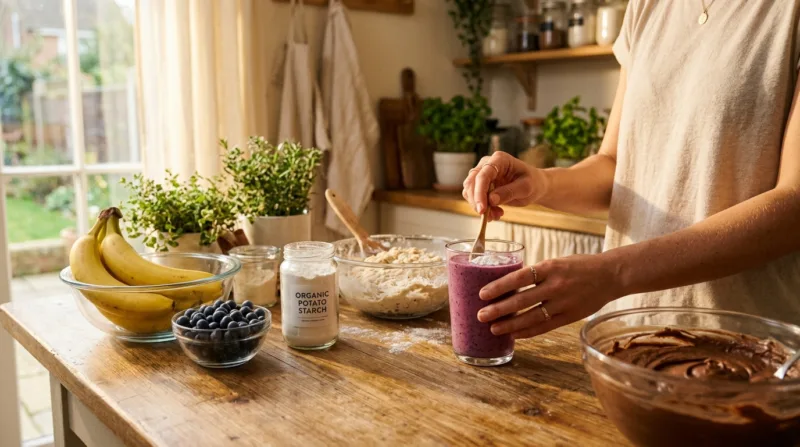 Ist Kartoffelstärke Gut Oder Schlecht Für Sie? Das Kohlenhydrat-Paradoxon Von Bio-Kartoffelstärkepulver Is Potato Starch Good Or Bad For You The Carb Paradox Of Organic Potato Starch Powder