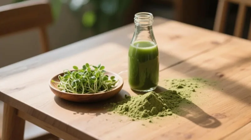 Was Sind Die Vorteile Von Alfalfa-Graspulver? Das Geheimnis Des Grünen Riesen: Bio-Alfalfa-Gras Und Saftpulver Organic Alfalfa Grass Juice Powder