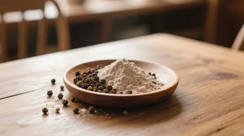 Warum Wird Schwarzer Pfeffer Zu Nahrungsergänzungsmitteln Hinzugefügt? Das Würzige Geheimnis Hinter Bio-Schwarzer-Pfeffer-Extraktpulver Organic Black Pepper Extract Powder