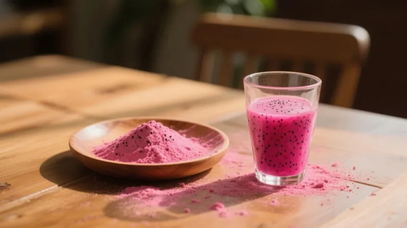 Was Sind Die Vorteile Der Drachenfrucht? Die Leuchtende Kraft Von Bio-Drachenfrucht-Pulver &Amp; Saftpulver Organic Dragon Fruit Powder