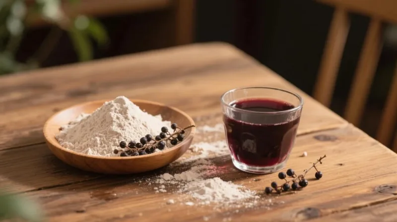 Was Bewirkt Holunder Für Ihren Körper? Die Immunstärkende Magie Von Bio-Holunderpulver Und Saftpulver Organic Elderberry Juice Powder &Amp; Organic Elderberry Powder