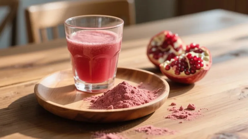Bio-Granatapfelpulver Vs. Frischer Saft: Ist Das Pulver Genauso Nahrhaft? Organic Pomegranate Powder