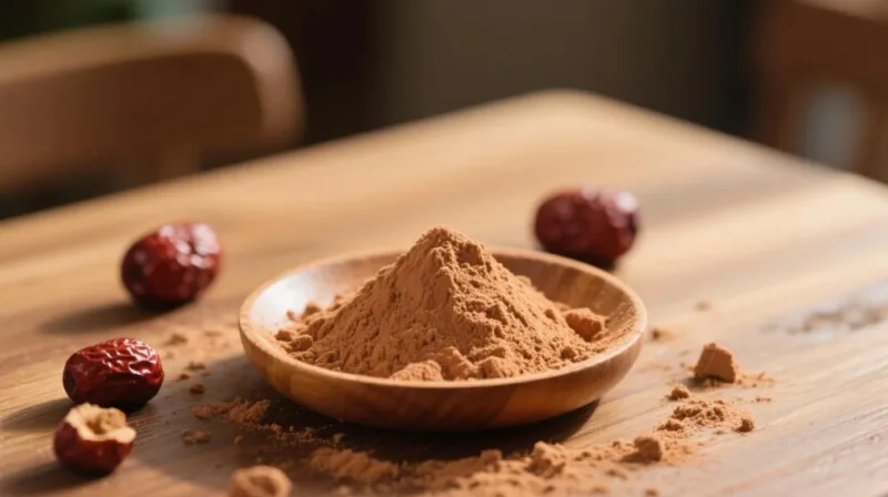 Kann Man Rote Datteln Roh Essen? Die Süße Wahrheit Über Bio-Rote Datteln Und Rotes Dattelpulver Organic Red Date Powder