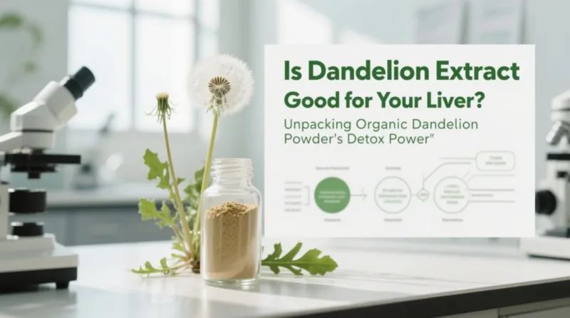 Ist Löwenzahnextrakt Gut Für Die Leber? Die Entgiftungskraft Von Bio-Löwenzahnpulver Is Dandelion Extract Good For Your Liver