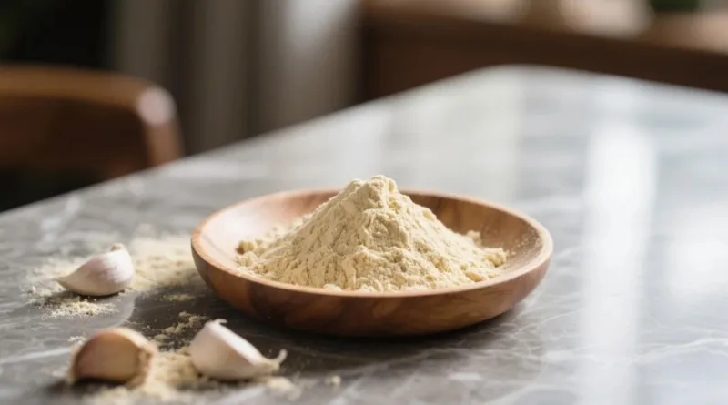 Kann Man Knoblauchpulver Anstelle Von Frischem Knoblauch Verwenden? Der Durchbruch Der Geschmackschemie Organic Garlic Powder