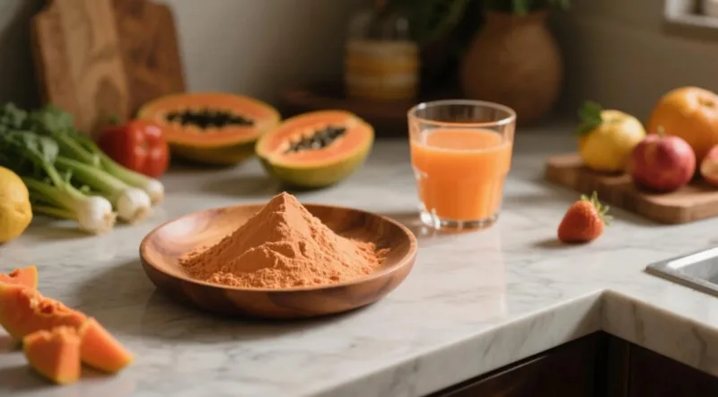 Wie Trinkt Man Papayapulver? Leckere Und Nahrhafte Möglichkeiten, Es Zu Genießen! Organic Papaya Powder &Amp; Juice Powder