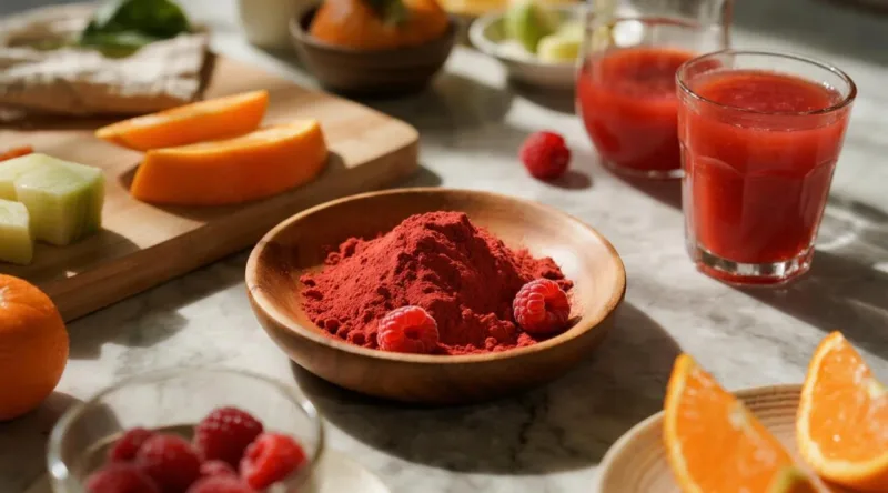 Ist Ein Himbeer-Getränk Gesund? Absolut, Besonders Mit Bio-Himbeerpulvern! Organic Raspberry Powder &Amp; Juice