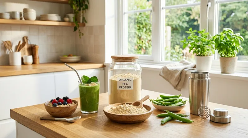 Natürlich Energie Tanken: Der Vollständige Leitfaden Zu Den Vorteilen Von Organischem Erbsenprotein Und Seiner Auswahl Power Up Naturally The Complete Guide To Organic Pea Protein Benefits &Amp; Selection