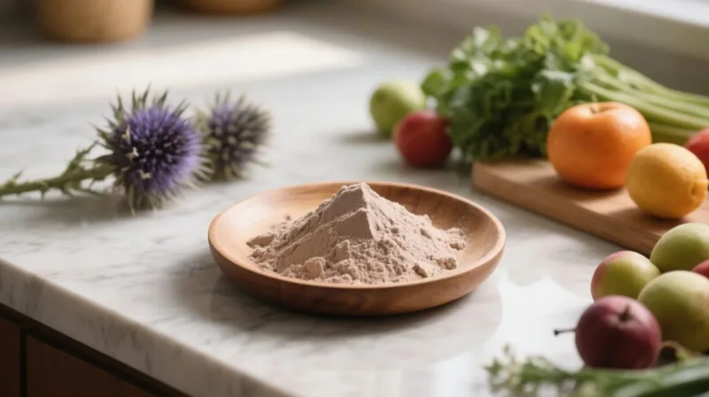 Die Leber Natürlich Unterstützen: Die Kraft Der Bio-Mariendistel Für Ihr Wohlbefinden Organic Milk Thistle Powder