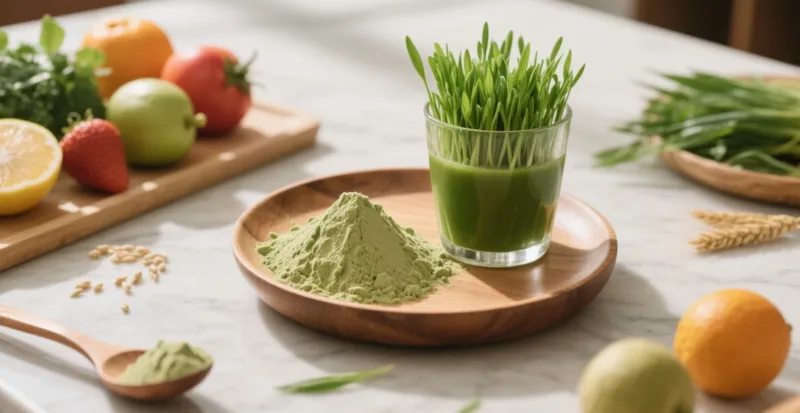 Wie Bio-Gerstengraspulver Die Natürliche Entgiftung Und Reinigung Unterstützt Organic Barley Grass Powder