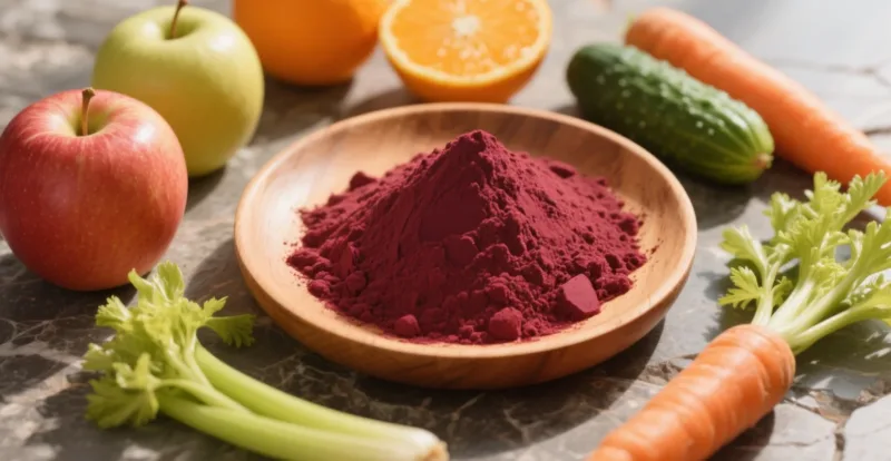 Warum Bio-Rote-Bete-Pulver Für Natürliche Energie Und Ausdauer Wählen? Organic Beet Root Powder