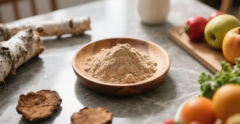 Warum Wird Bio-Chaga-Pilzpulver Als „König Der Heilpilze“ Bezeichnet? Organic Chaga Extract Powder