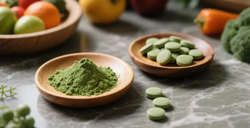 Bio-Chlorella-Pulver Vs. Tabletten: Was Passt Besser Zu Ihren Bedürfnissen? Organic Chlorella Powder &Amp; Tablets