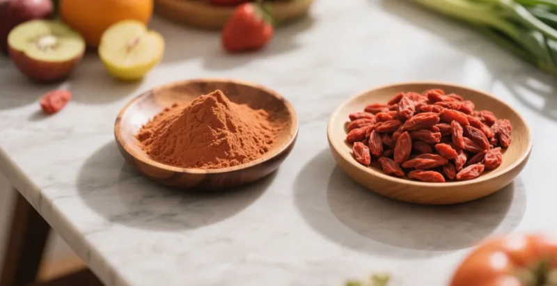 Organic Goji Powder &Amp; Berries