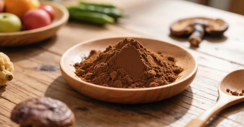 Wichtige Hinweise Zur Anwendung Von Bio-Reishi-Pilzpulver Und -Extrakt Organic Reishi Mushroom Powder