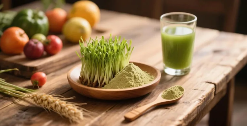 Grüne Vitalität Entfesseln: Ihr Leitfaden Zur Auswahl Des Besten Bio-Weizengraspulvers Organic Wheatgrass Juice Powder