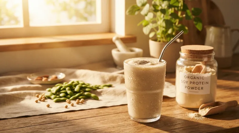 Wie Organisches Sojaproteinpulver Ihre Tägliche Ernährung Unterstützen Kann: Vollständiger Leitfaden Zu Den Gesundheitlichen Vorteilen How Organic Soy Protein Powder Can Boost Your Daily Nutrition Complete Health Benefits Guide