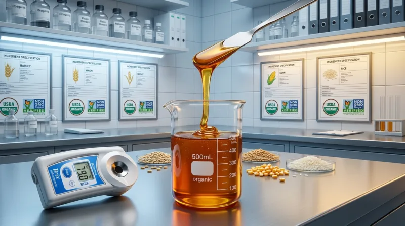 Bio-Malzsirup: Der Vollständige Technische Und Anwendungsbezogene Leitfaden Für Formulierer Organic Malt Syrup The Complete Technical &Amp; Application Guide For Formulators