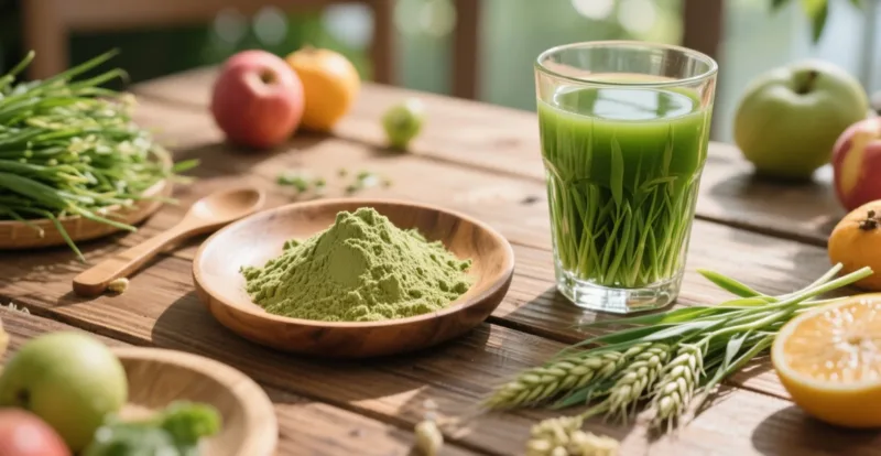Ist Organisches Gerstengraspulver Der Schlüssel Zur Natürlichen Alkalisierung Ihres Körpers? Organic Barley Grass Powder &Amp; Juice