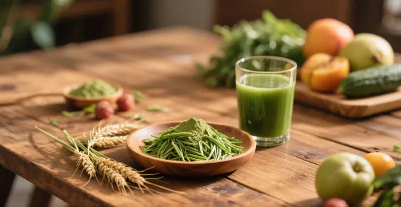 Warum Bio-Gerstengraspulver Wählen? Ein Natürliches Superfood Für Das Tägliche Wohlbefinden Organic Barley Grass Powder &Amp; Juice