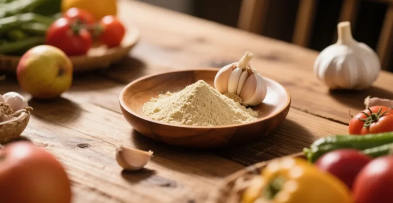 Bio-Knoblauchpulver Vs. Frischer Knoblauch: Was Ist Besser Für Hersteller? Organic Garlic Powder