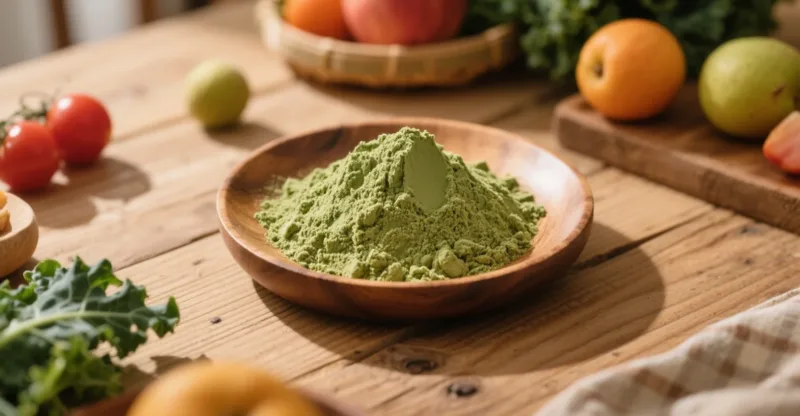 Der Ultimative Leitfaden Zur Verwendung Von Bio-Grünkohlpulver In Smoothies Und Säften Organic Kale Powder