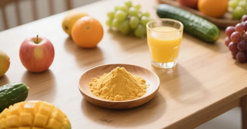 Bio-Mangosaftpulver Vs. Frische Mango: Welches Gewinnt? Organic Mango Powder