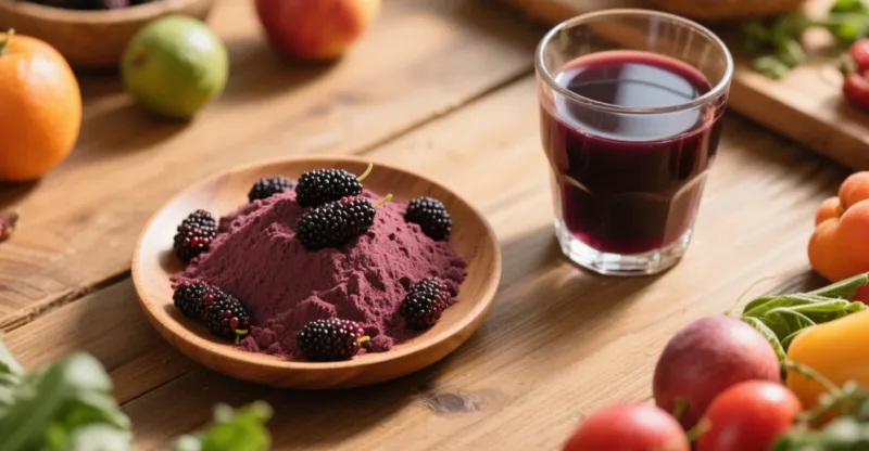 Wie Organisches Maulbeersaftpulver Die Natürliche Entgiftung Unterstützt Organic Mulberry Powder &Amp; Juice
