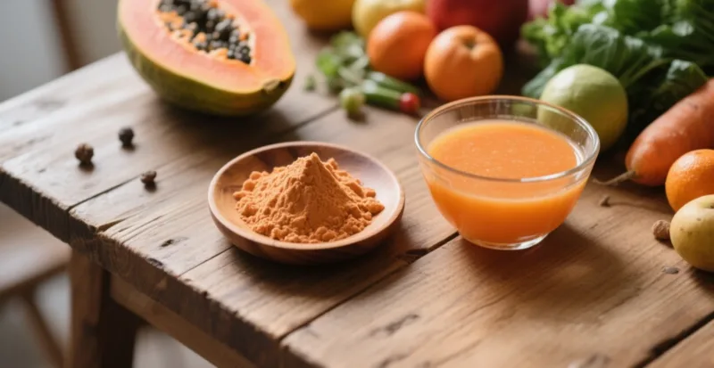 Die 5 Wichtigsten Anwendungen Von Bio-Papaya-Saftpulver In Der Lebensmittel- Und Getränkeindustrie Organic Papaya Powder &Amp; Juice