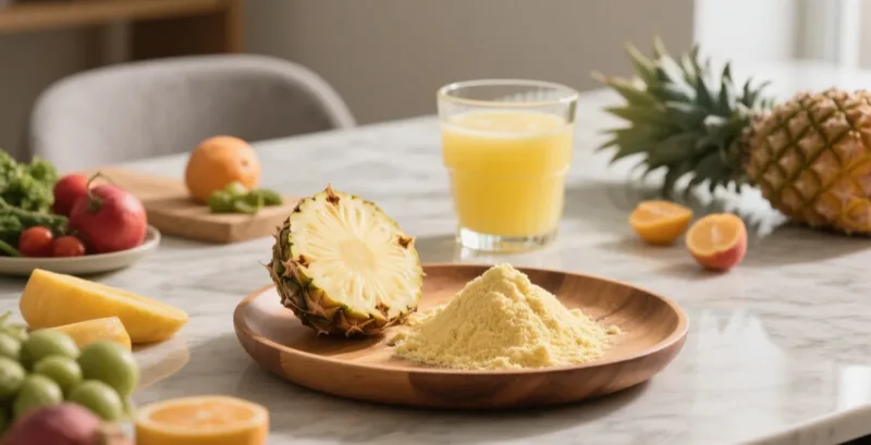 Das Geheimnis Tropischen Geschmacks: Vorteile Von Bio-Ananassaftpulver Organic Pineapple Powder &Amp; Juice