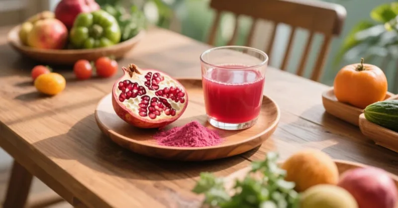Warum Bio-Granatapfelsaftpulver Funktionelle Getränke Revolutioniert Organic Pomegranate Powder