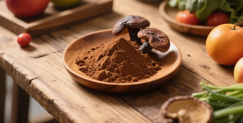 Bio-Reishi-Extraktpulver: Eine Natürliche Lösung Gegen Stress Und Angst Organic Reishi Powder