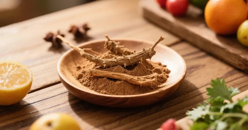 Wie Organisches Sibirischer-Ginseng-Wurzelpulver Ausdauer Und Sportliche Leistung Verbessert Organic Siberian Ginseng Powder