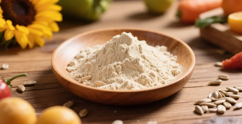 Wie Bio-Sonnenblumenkernprotein Vegane Und Glutenfreie Produktformulierungen Unterstützt Organic Sunflower Protein Powder