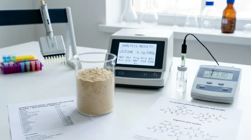 Technische Spezifikationen Von Erbsenprotein: Formulierungsleitfaden Für Die Lebensmittelherstellung Organic Pea Protein Technical Specifications &Amp; Formulation Guide For Food Manufacturers