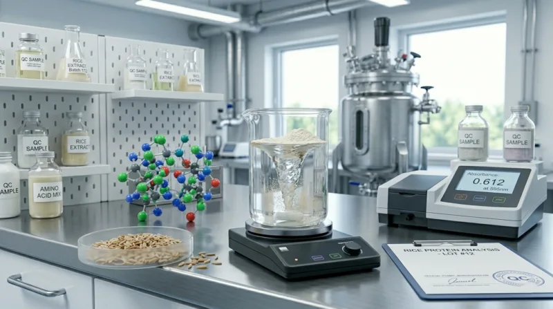 Bio-Reisprotein: Technischer Leitfaden Zu Enzymextraktion Und Anwendungen Für Hersteller Organic Rice Protein Technical Specifications, Enzyme Extraction Processing, And Formulation Guide